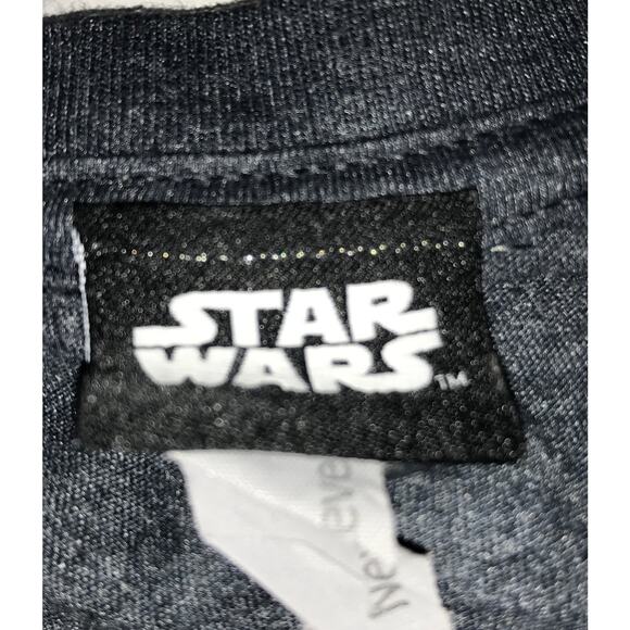 Star Wars Don’t Be Basic Graphic Short Sleeve T-Shirt S Movies Force Casual Cons - Picture 7 of 7